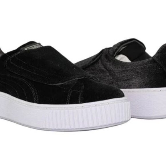 Puma Vikky Platform V Women's Black Shoes Size 5.5, Eu 35.5. Brand New With Box. - Picture 3 of 5